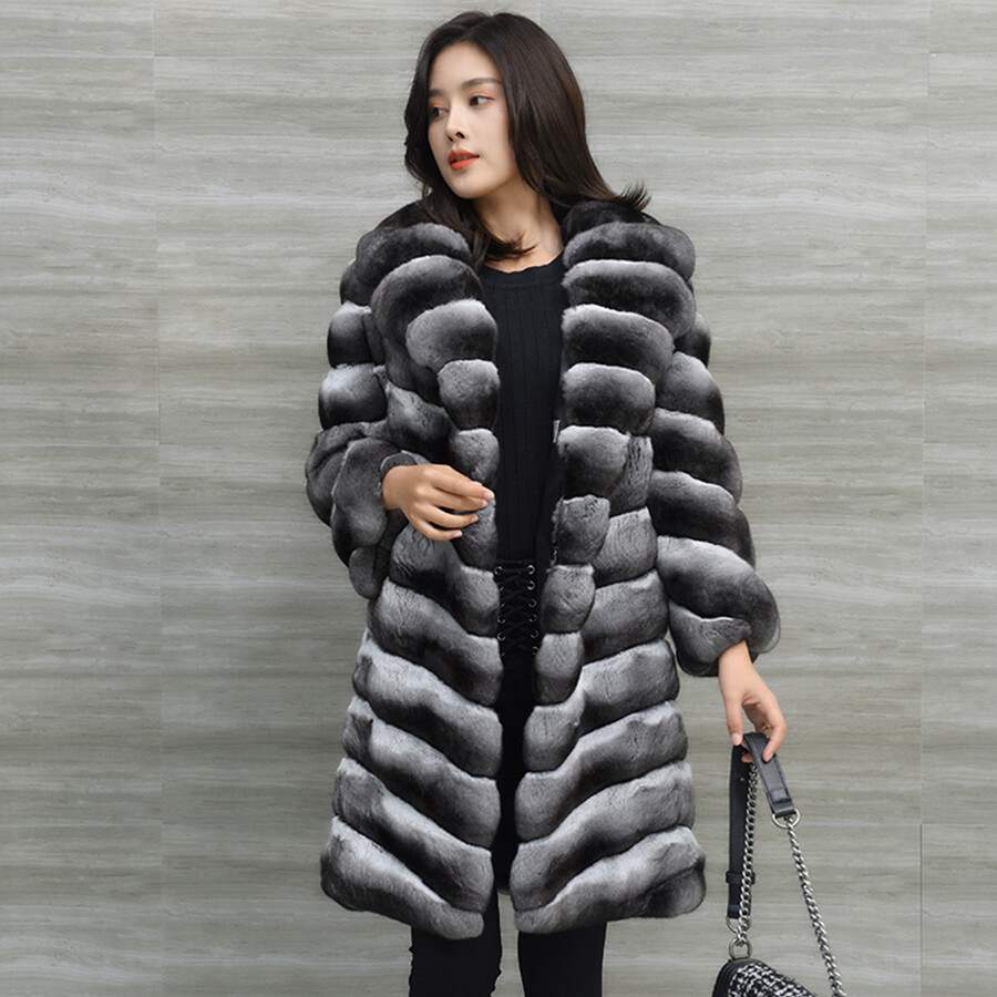 ジャケット・アウター think fur Rex Like Fur Cocoon Coat 専用Rex Like Fur Cocoon Coat THINK FUR