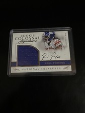 Paul Perkins 2016 National Treasures RC Colossal Signatures Auto Patch Giants 34