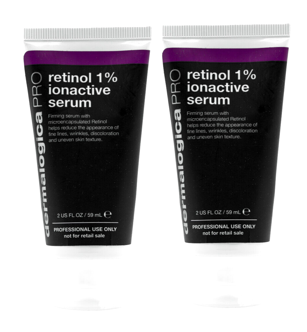 Dermalogica Retinol 1 Ionactive Serum Pro Size ( 2 oz/59mL ) NEW / AUTH *2 PACK eBay