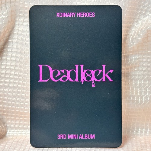 Jooyeon Official Photocard Xdinary Heroes 3rd Mini Album Deadlock Jyp Ent Kpop - Picture 2 of 2