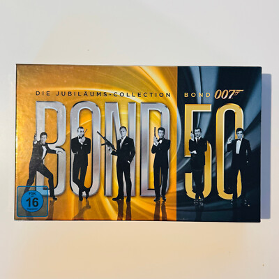 James Bond 007 - Die 50 Jahre Jubiläums-Collection [Blu-ray] - Neuwertig