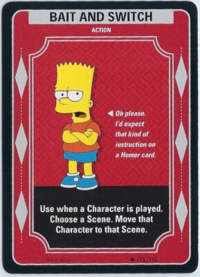 2003 THE SIMPSONS Trading Card Game TCG WOTC * YOUR CHOICE * YOU PICK *