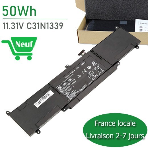 Batterie C31N1339 pour Asus Transformer Book Flip TP300LA de 50Wh