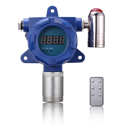 CLO2 Gas Detector with Range 0-50ppm Infrared Remote Control Sound & Light Alarm