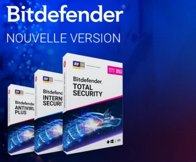 Bitdefender® Antivirus Plus Multi-Device – Sécurité PC, Livraison Rapide