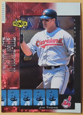 2000 Upper Deck Ionix Jim Thome #25 Cleveland Indians Baseball Card HOF MLB