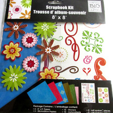 Scrapbook Kit Renee Me My Big Ideas 8x8 Paper 3D Stickers Planner Card Journal