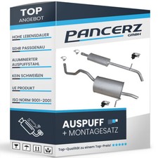 Auspuffanlage für Renault Clio IV 1.2 16V 73PS