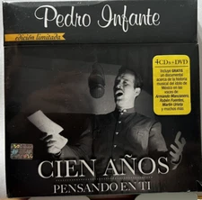 Rare 4cds & Dvd No Longer Made Limited Pedro Infante Cien Años Pensando En Ti