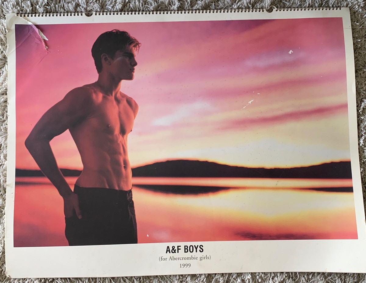 Bruce Weber ABERCROMBIE AND FITCH – 1999 Large CALENDAR 24x32