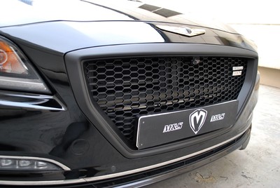 M&S Front Hood Radiator Grille UNPainted For 2015~2016 Hyundai Genesis Sedan