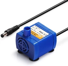 Ultra Quiet Cat Fountain Dispenser Pump Replacement w/AC Power Adapter  DR-160