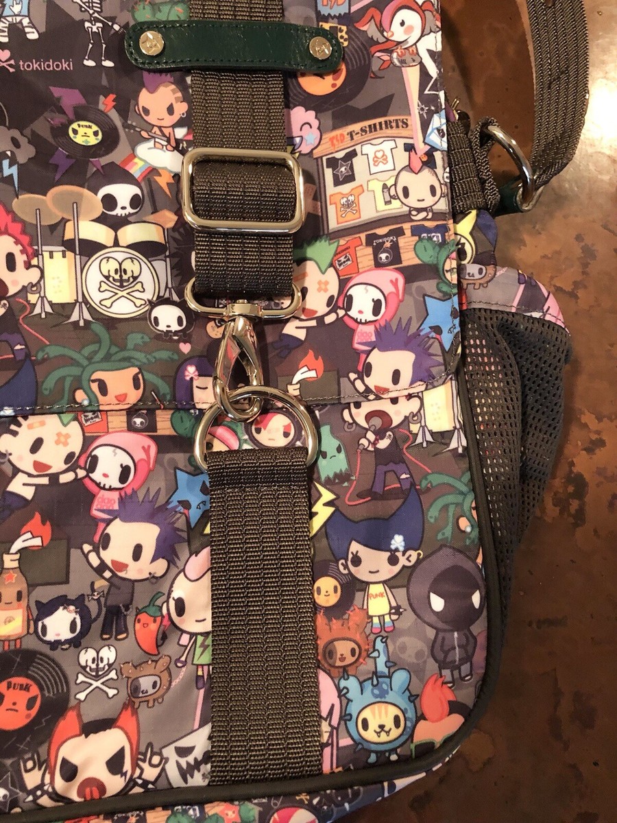 Tokidoki LeSportsac Creativa Concerto Punk Messenger Bag Purse New