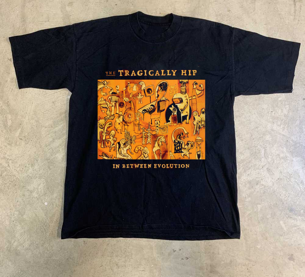 In Between Evolution The Tragically Hip - In Between Evolution Black All Size S-4XL Shirt ...