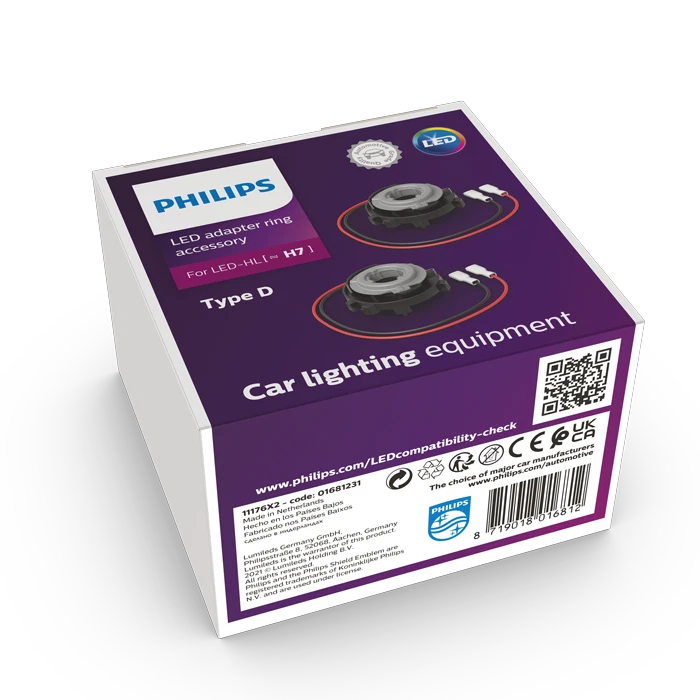 H7-LED Adapter-Ring "D" für Philips Ultinon Pro6000 - Bild 1 von 1