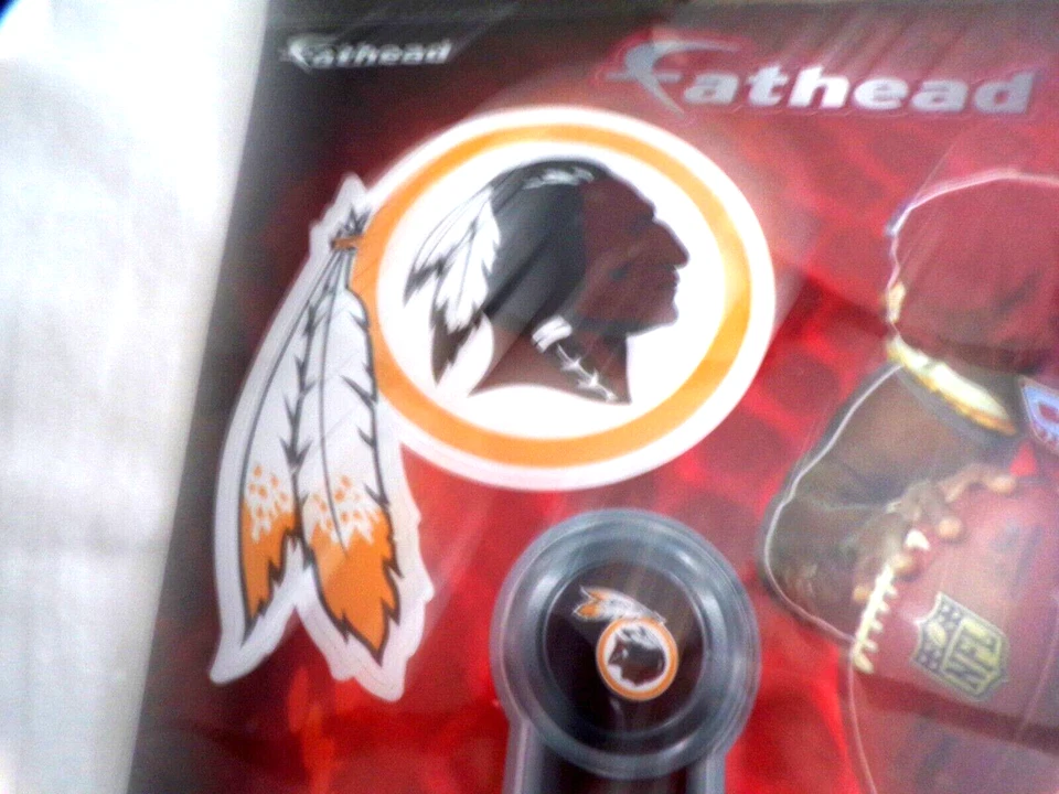 Calcomanía 2013 8 x 18 de los Washington Redskins Robert Griffin III Fathead compañeros de equipo de la NFL Foto 4 de 4