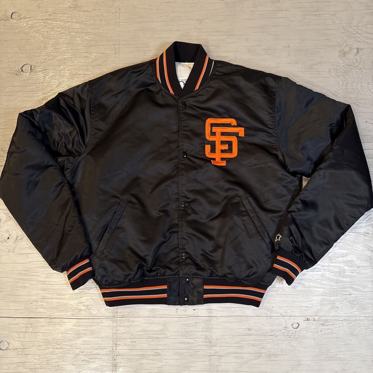 Vintage 90s MLB Starter San Francisco SF Giants Satin Vintage 90s MLB Starter San Francisco SF Giants Satin