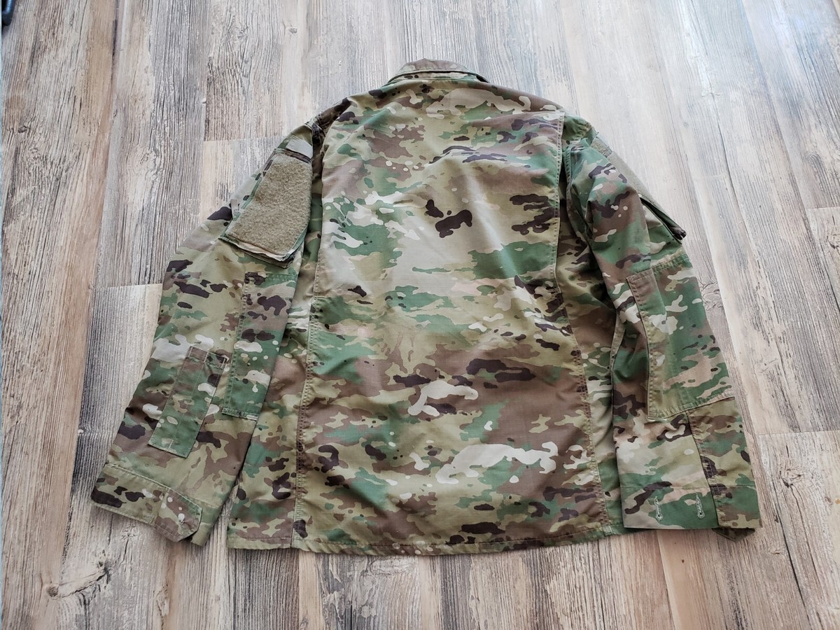 2013-Prod. US Army Multicam OCP Camo Jacket Shirt Size Medium