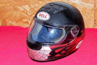 Size Large Bell Sprint Snell M2005 Motorcycle Helmet Black
