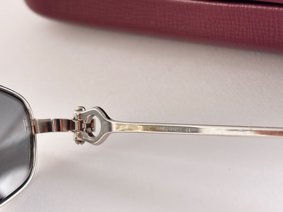 Vintage Cartier Ginger sunglasses, NEW Vintage 90s Cartier Ginger Sunglasses Size Small Made in  main image 3