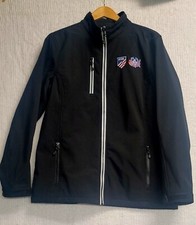Clique Women Jacket Xl Black Nfhs Niaaa. Softshell, Fleece Inner, 3 Pocket