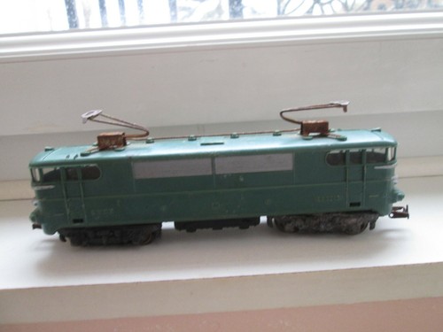 Lot De 2 Locomotives électriques Gégé BB 9240 Vertes – HO SNCF Mistral – Vintage