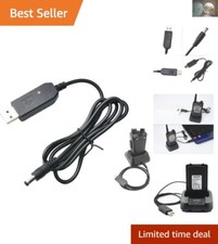 Universal 1m USB Charging Cable for Baofeng UV-5R, UV-6R  More - Certified