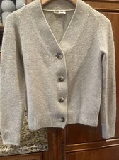 Grade & Gather soft, knit, tan, button cardigan Size Small