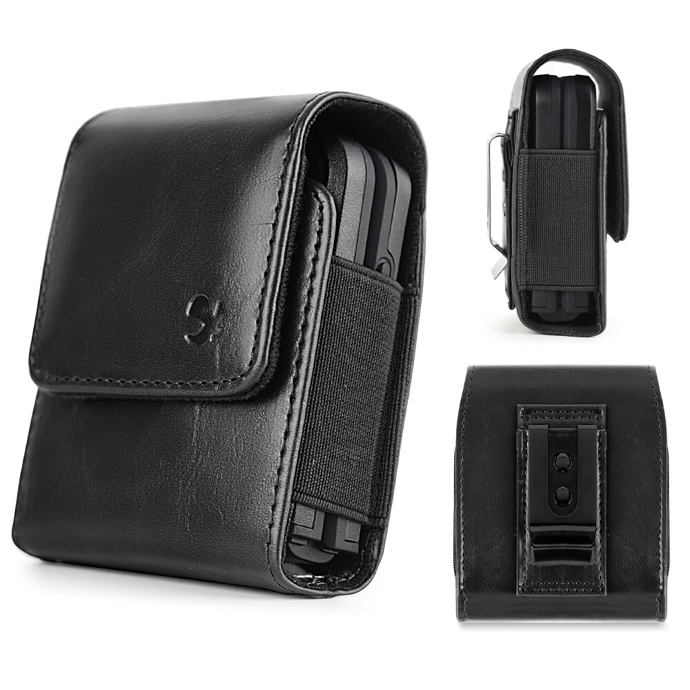 FitBAG Custodia In Pelle Nappa Per Motorola RAZR 5G 2020 Con Funzione Pulizia – Made In Germany
