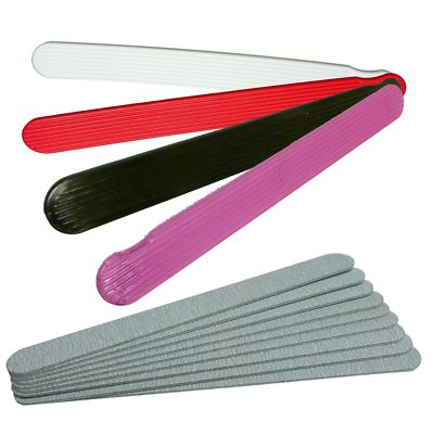GS Nails Feilblätter Zebra für Kunststoffboard Wechselfeile 180x19 Gerade