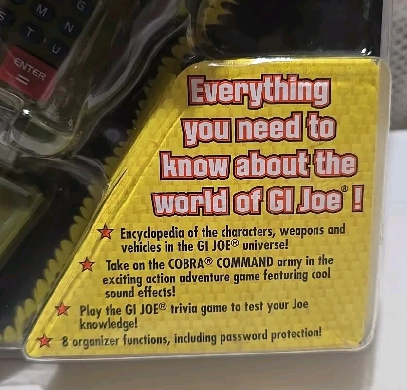 特种部队与眼镜蛇战斗计划师老虎电子 2002 复古密封!  — 第 4/4 张图片