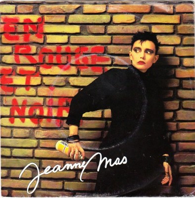 Jeanne Mas - En Rouge Et Noir 7'' Single Vinyl Rock,Pop Chanson,Pop Rock 81187