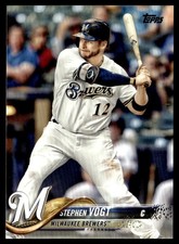 2018 Topps Stephen Vogt Milwaukee Brewers #438