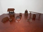 Marx Alamo Fort Accessories (Lot Of 9) *Read Description