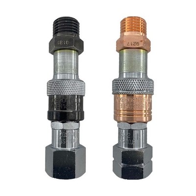 Koike Oxy-Fuel Quick Connect Regulator To Hose Coupler Set, Safe Fuel/Oxygen ...