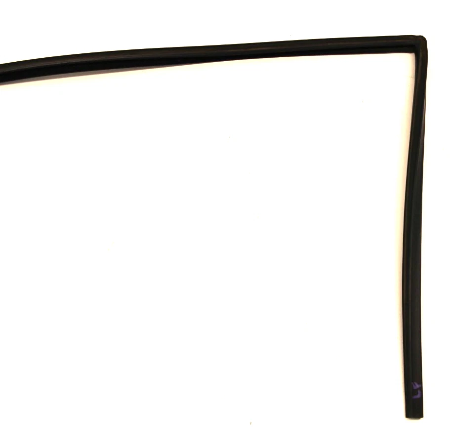 BMW GENUINO E30 CUPÉ CONDUCTOR VENTANA DELANTERA IZQUIERDA GUÍA GOMA TIRA DE CLIMA SELLO Foto 2 de 4