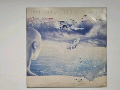 #ad #ad Rush Grace Under Pressure Hard Rock Vinyl LP 1984 Polygram $15.89