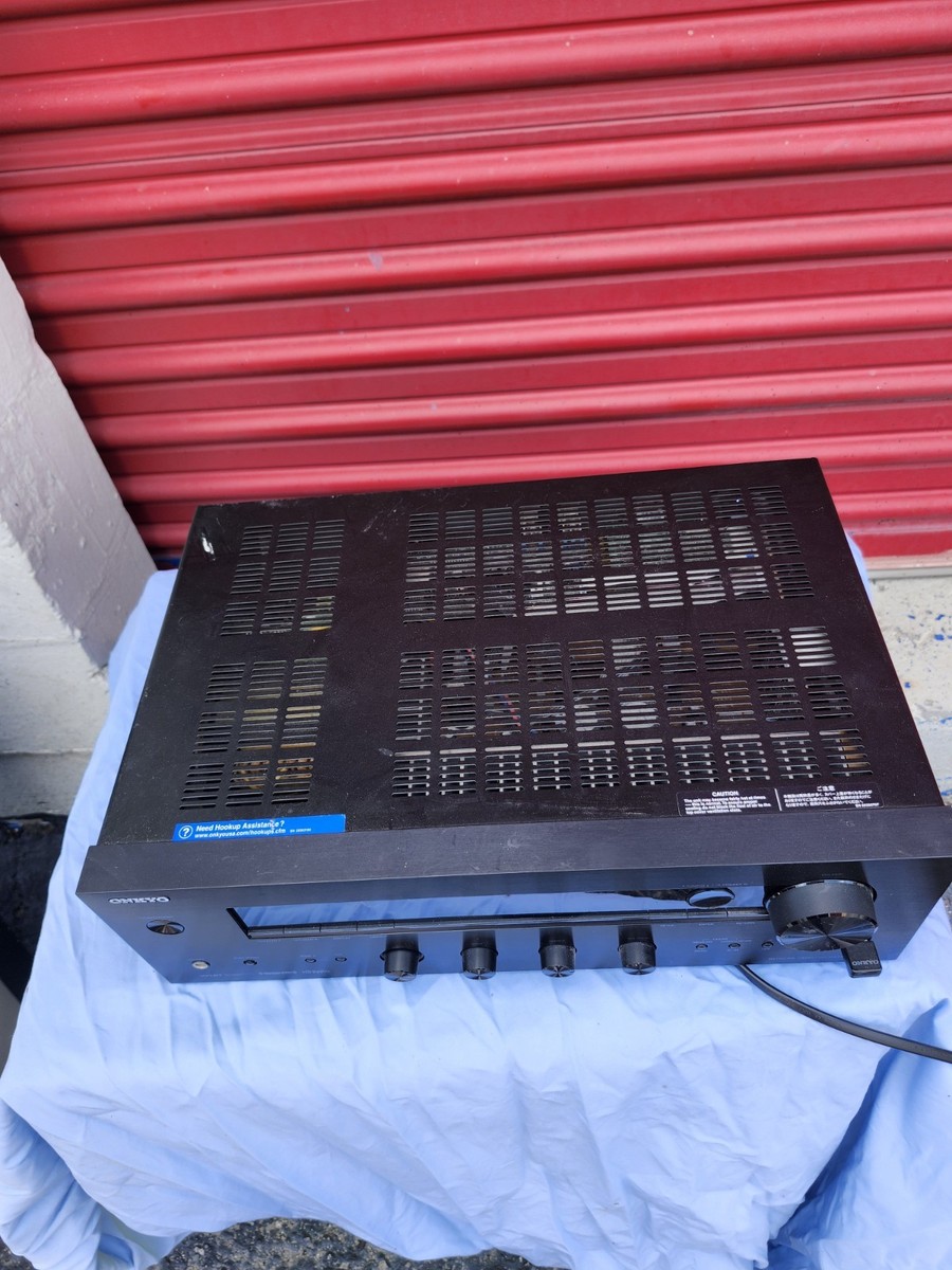Onkyo TX-8050 Network Stereo Receiver Black AM/FM Radio Ethernet