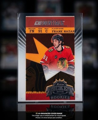 2024-25 UD Credentials - Acetate Retro Ticket Access Rookies Frank Nazar #RTR-FN