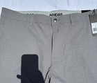New with Tags adidas Ultimate365 Men's Herringbone Woven Short In Grey SZ-38  — photo 3