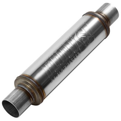 Flowmaster Flow FX Chambered Muffler 2.50 Center In Out Round Body 71416 Sound