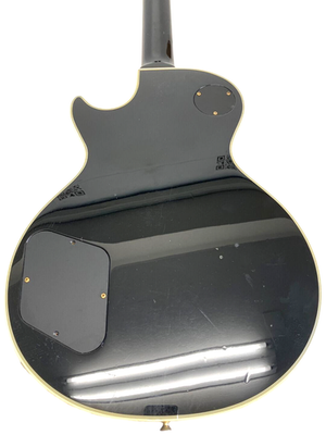 Burny by Fernandes Les Paul Custom Guitar RLC-60 Black Made in