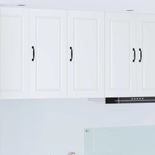 WALPLUS Kitchen Cabinet with Door White 40x31x80 cm Engineered Wood
