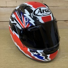 Arai Astro Michael Doohan Full Face Helmet Smoke Shield 57-58cm Used