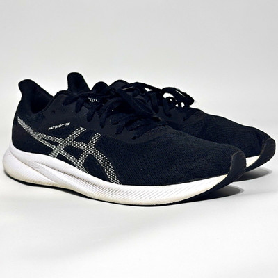ASICS Patriot 11 Men's Low Top Mesh Lace-Up Sneakers Black/White
