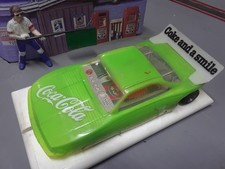 1/24 vintage slot car. brass & wire chassis.  tested on wood track runs good.