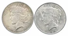 1923 & 1922 & Peace Silver Dollar $1 Bullion Collection Lot *909