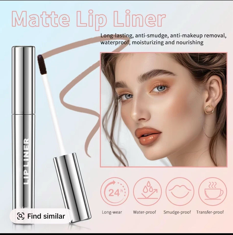 Matte Water Proof Lipliner Stain Long lasting For Lips - Image 4 of 4