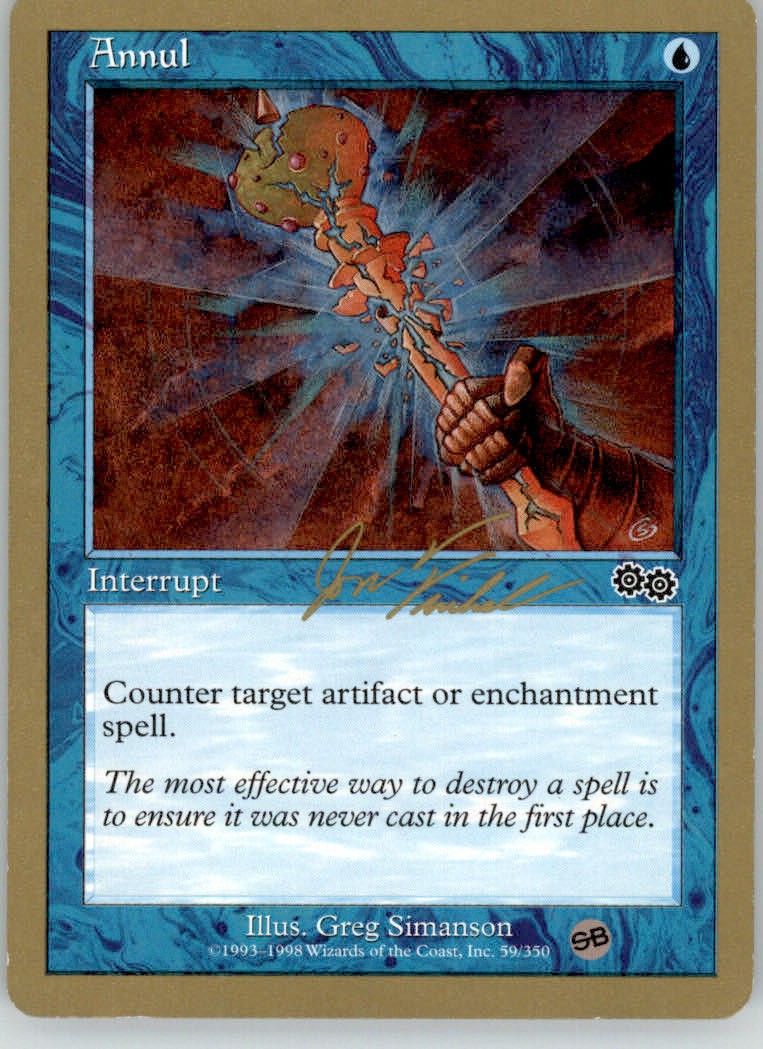 Annul - 2000 Jon Finkel (SB) World Championship Decks - MP Magic