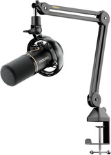 Hybrid Wireless USB XLR Dynamic Podcast Microphone Kit Boom Arm Noise Cancel Mic